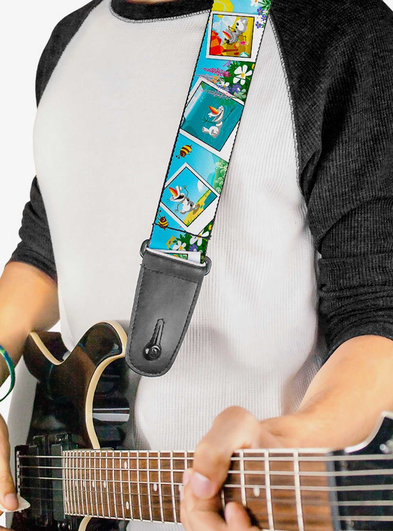Disney Frozen Olaf Summertime Snapshots Guitar Strap, , hi-res