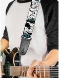 Tom and Jerry Face Pose Sketch Guitar Strap, , alternate