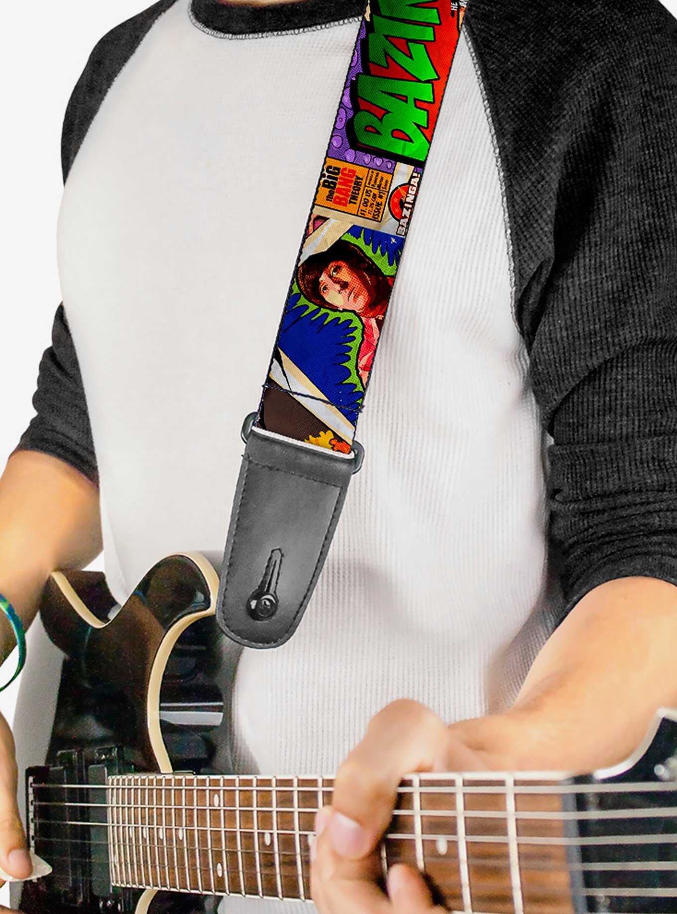 The Big Bang Theory Comic Strip Guitar Strap, , hi-res
