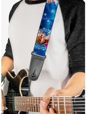 Disney Frozen Anna Elsa Poses Castle Mountains Guitar Strap, , hi-res