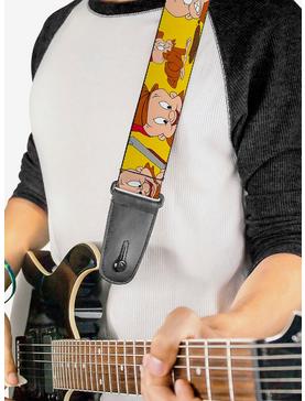 Looney Tunes Elmer Fudd Expressions Guitar Strap, , hi-res