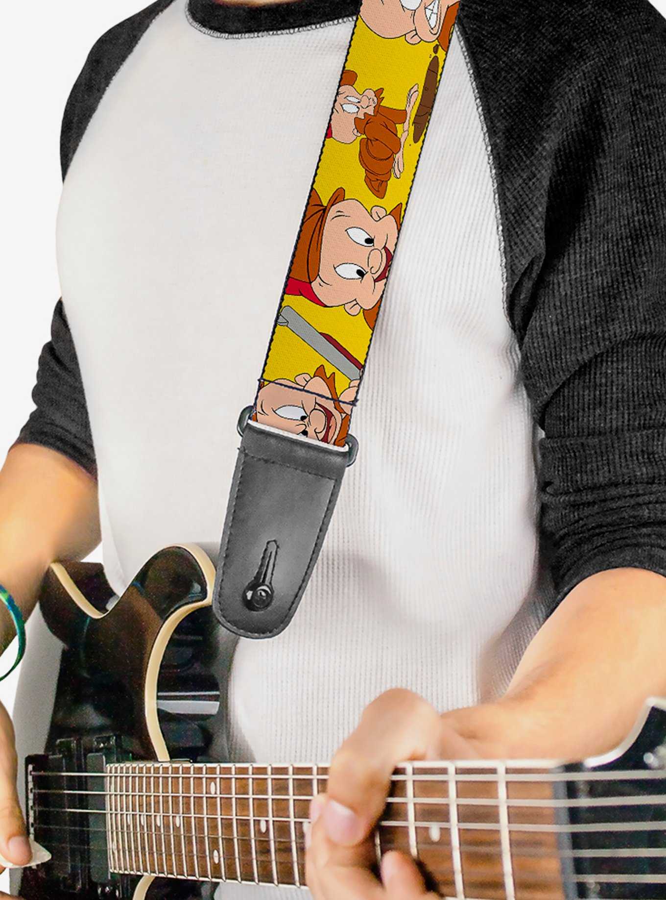 Looney Tunes Elmer Fudd Expressions Guitar Strap, , hi-res