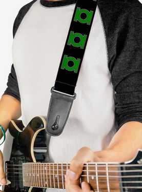 DC Comics Justice League Logo Guitar Strap, , hi-res