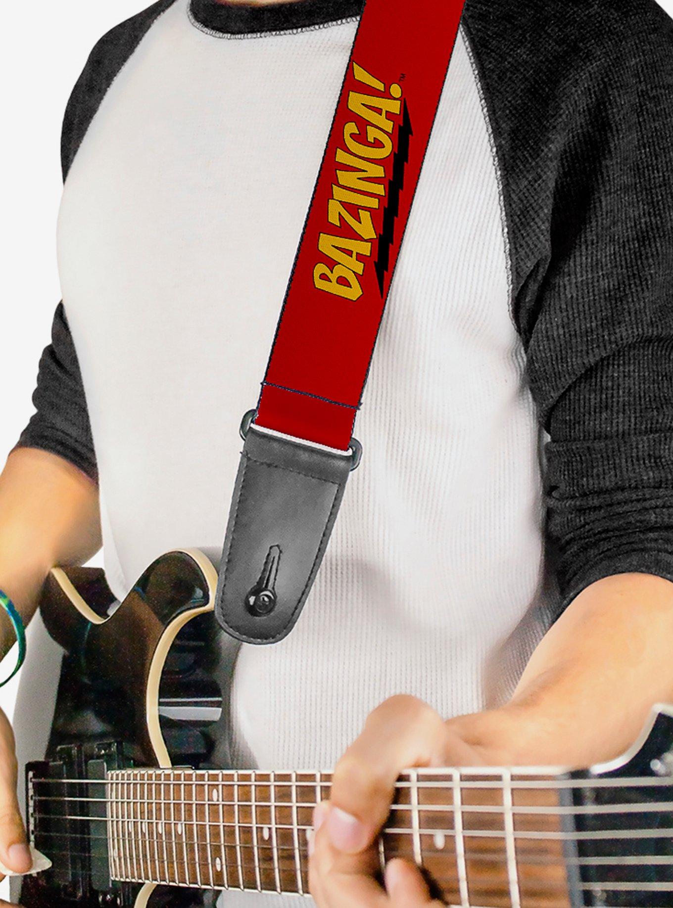 The Big Bang Theory Bazinga Guitar Strap, , alternate