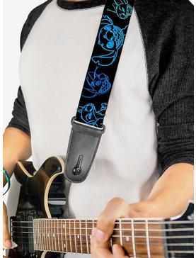 Disney Lilo & Stitch Electric Poses Guitar Strap, , hi-res