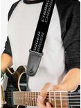 Charger Double Repeat Black Gray Guitar Strap, , alternate