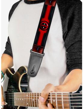 Marvel Deadpool Utility Belt Logo Pockets Guitar Strap, , hi-res