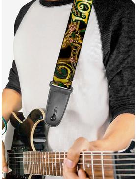 Marvel Loki Poses Guitar Strap, , hi-res