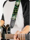 Disney Pixar Monsters Inc. Mike Poses Eyeballs Guitar Strap, , alternate