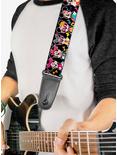 Disney Minnie Mouse Expressions Bows Guitar Strap, , alternate