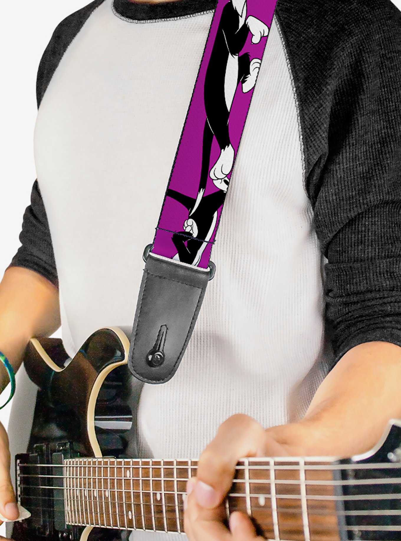 Looney Tunes Sylvester The Cat Poses Guitar Strap, , hi-res