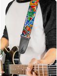 Muppets Postage Stamps Stacked Guitar Strap, , alternate