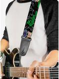 DC Comics Batman The Riddler Silhouette Guitar Strap, , alternate