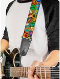 Disney Pixar Up Stacked Wilderness Explorers Badge Guitar Strap, , alternate