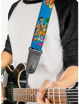 The Flintstones Rubbles Group Pose Guitar Strap, , hi-res
