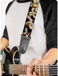 Looney Tunes Wile E Coyote Expressions Guitar Strap, , alternate