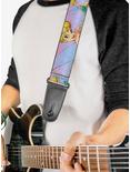 Disney Tinker Bell Poses Fade Guitar Strap, , alternate