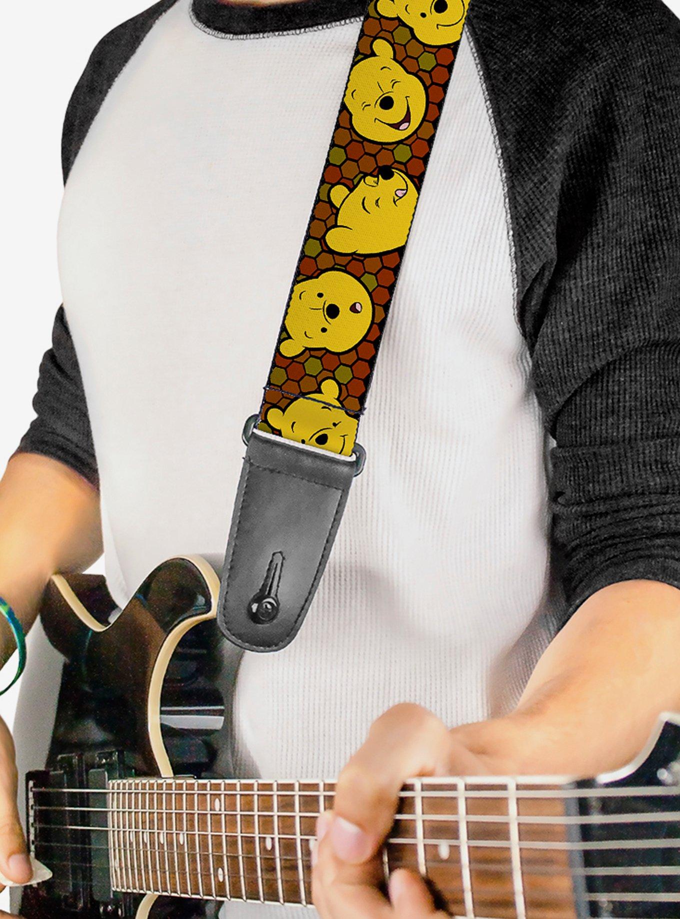 Disney Winnie the Pooh Expressions Honeycomb Guitar Strap, , alternate