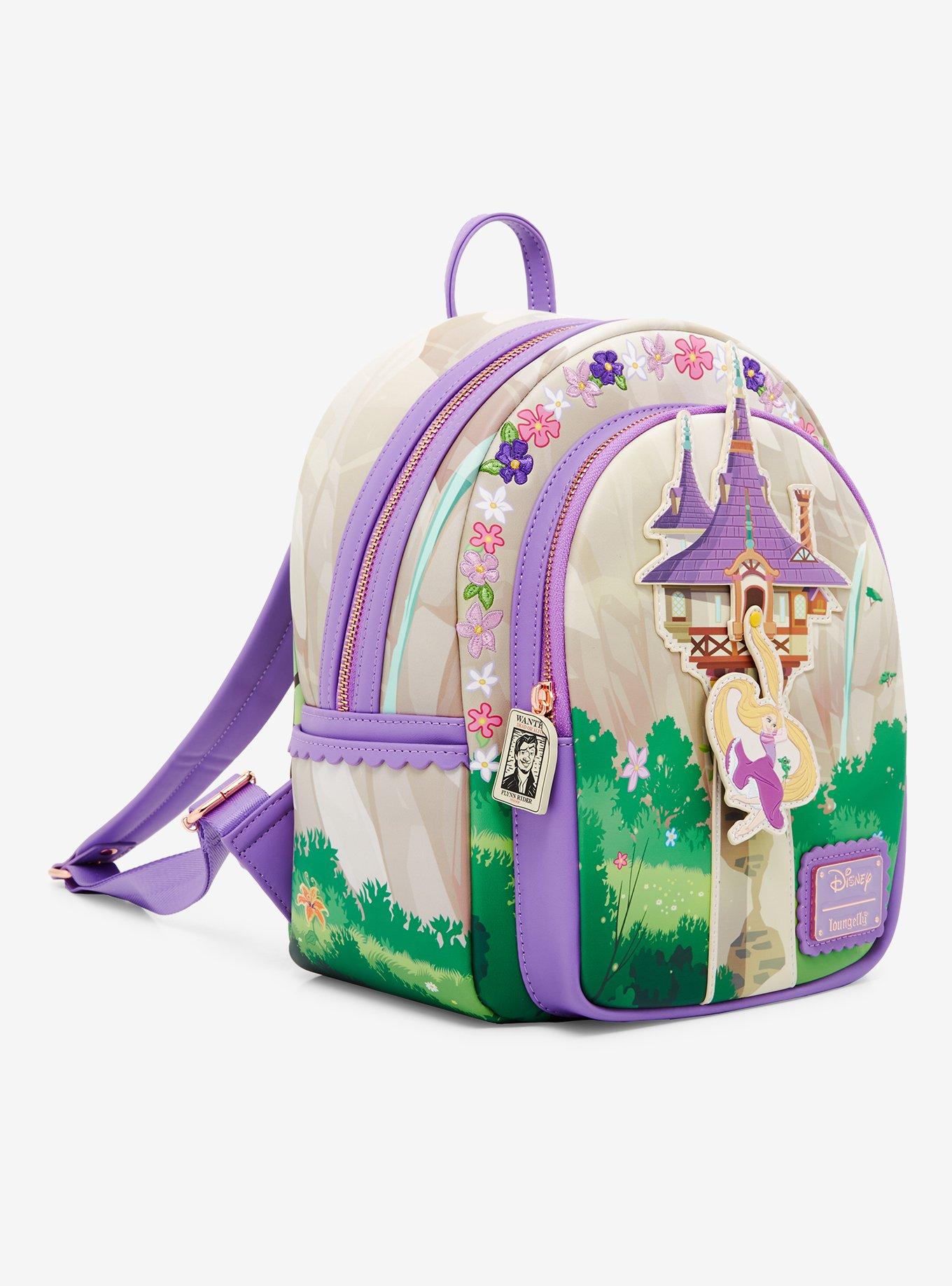 Loungefly Disney Tangled Rapunzel Swinging Mini Backpack, , alternate