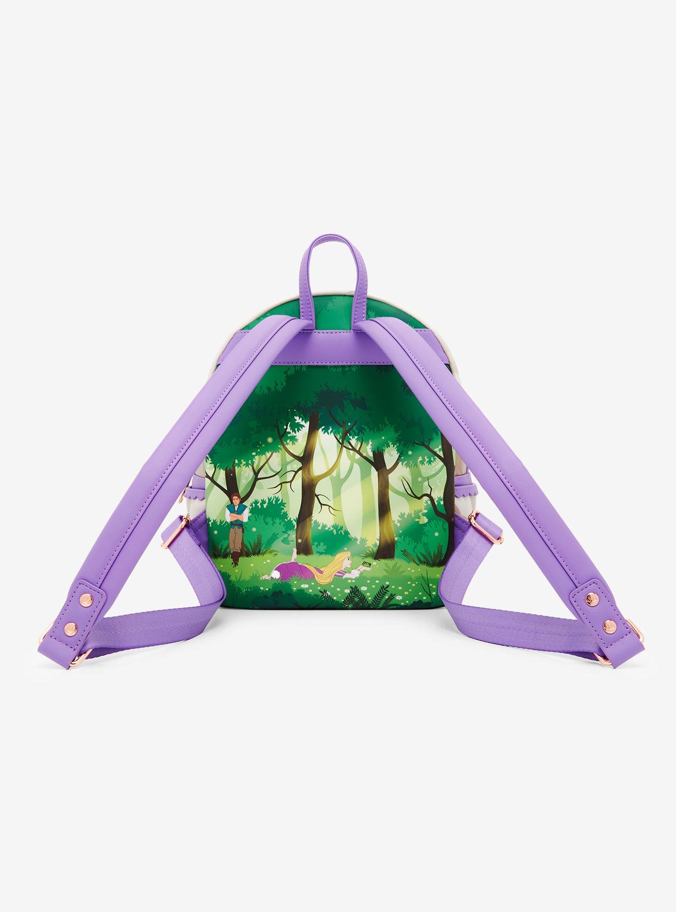 Loungefly Disney Tangled Rapunzel Swinging Mini Backpack, , alternate