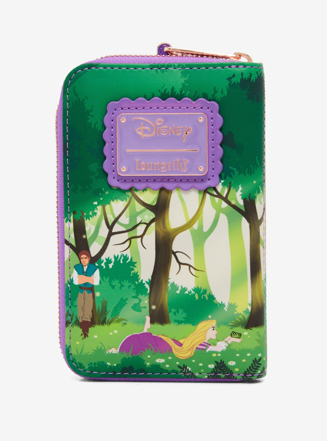 Loungefly Disney Tangled Swinging Small Zip Wallet, , alternate