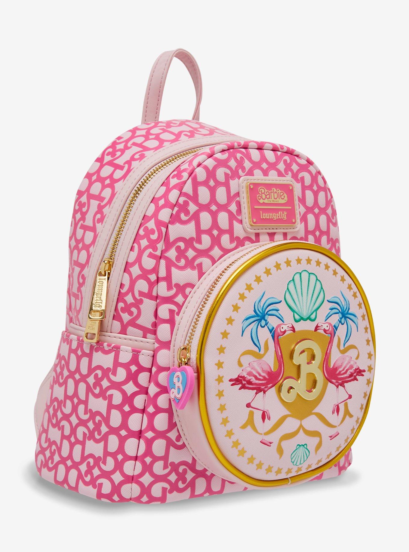 Loungefly Barbie The Movie Allover Print Mini Backpack, , alternate