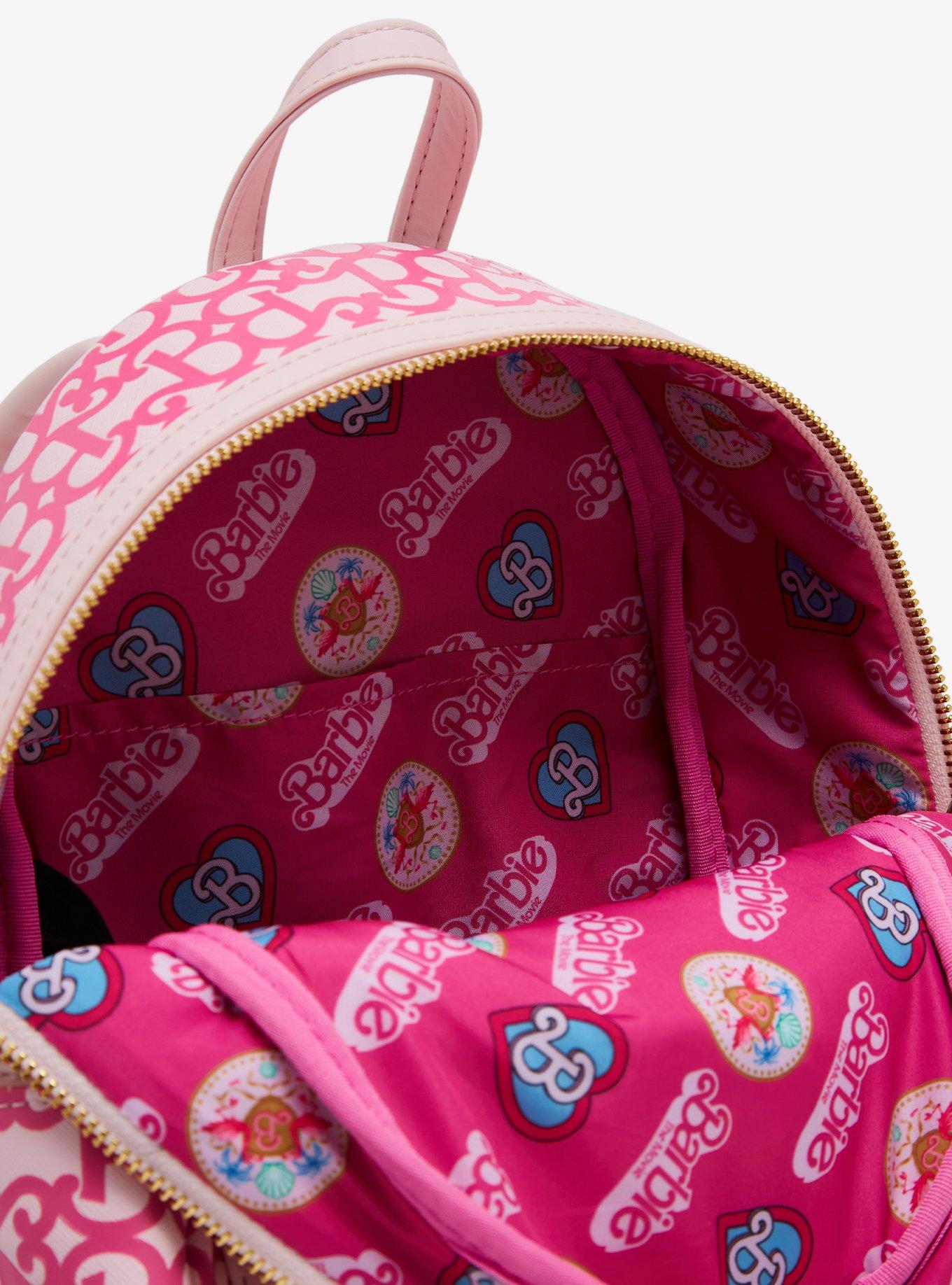 Loungefly Barbie The Movie Allover Print Mini Backpack, , alternate