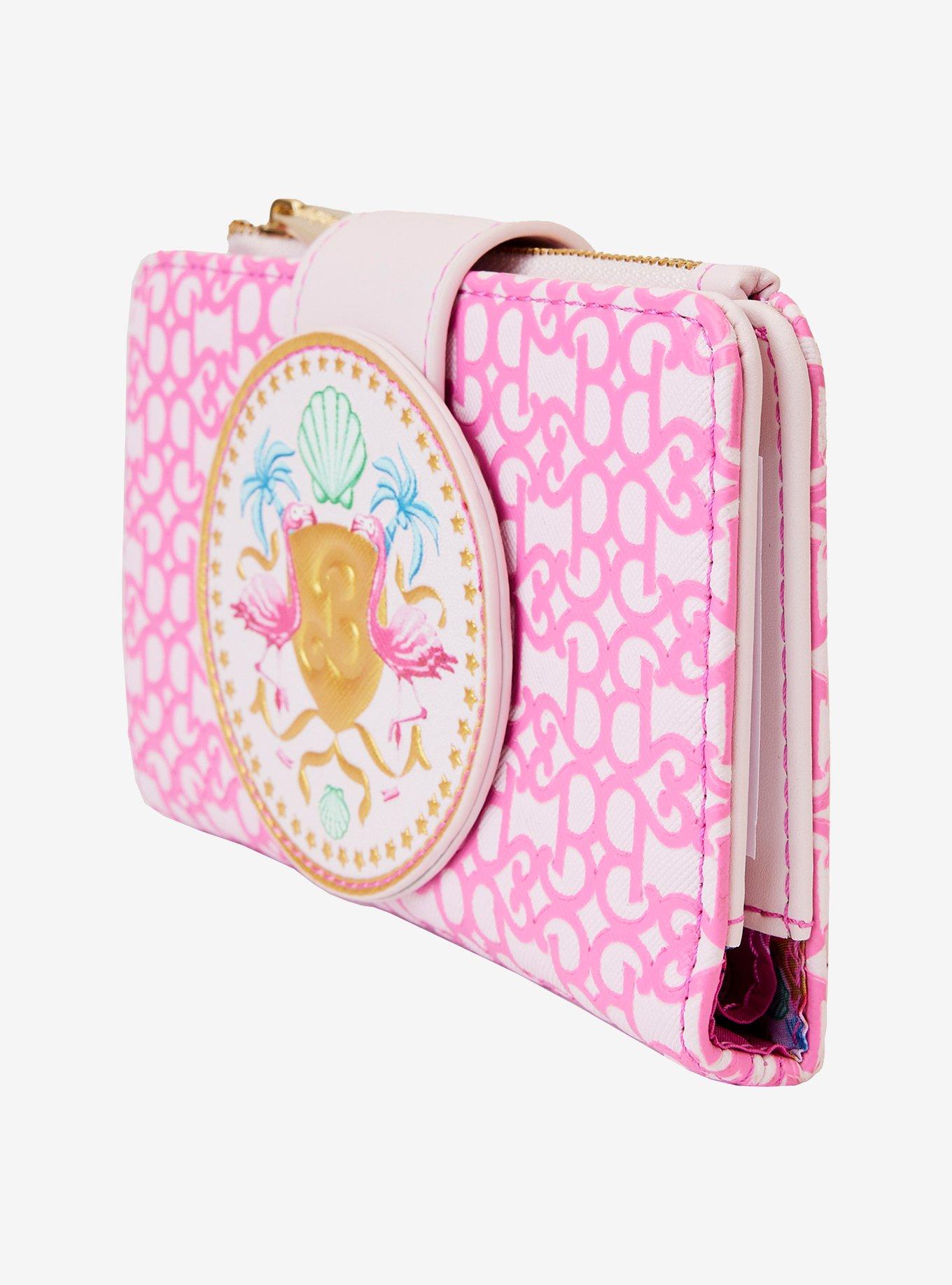 Loungefly Barbie the Movie Logo Wallet, , alternate