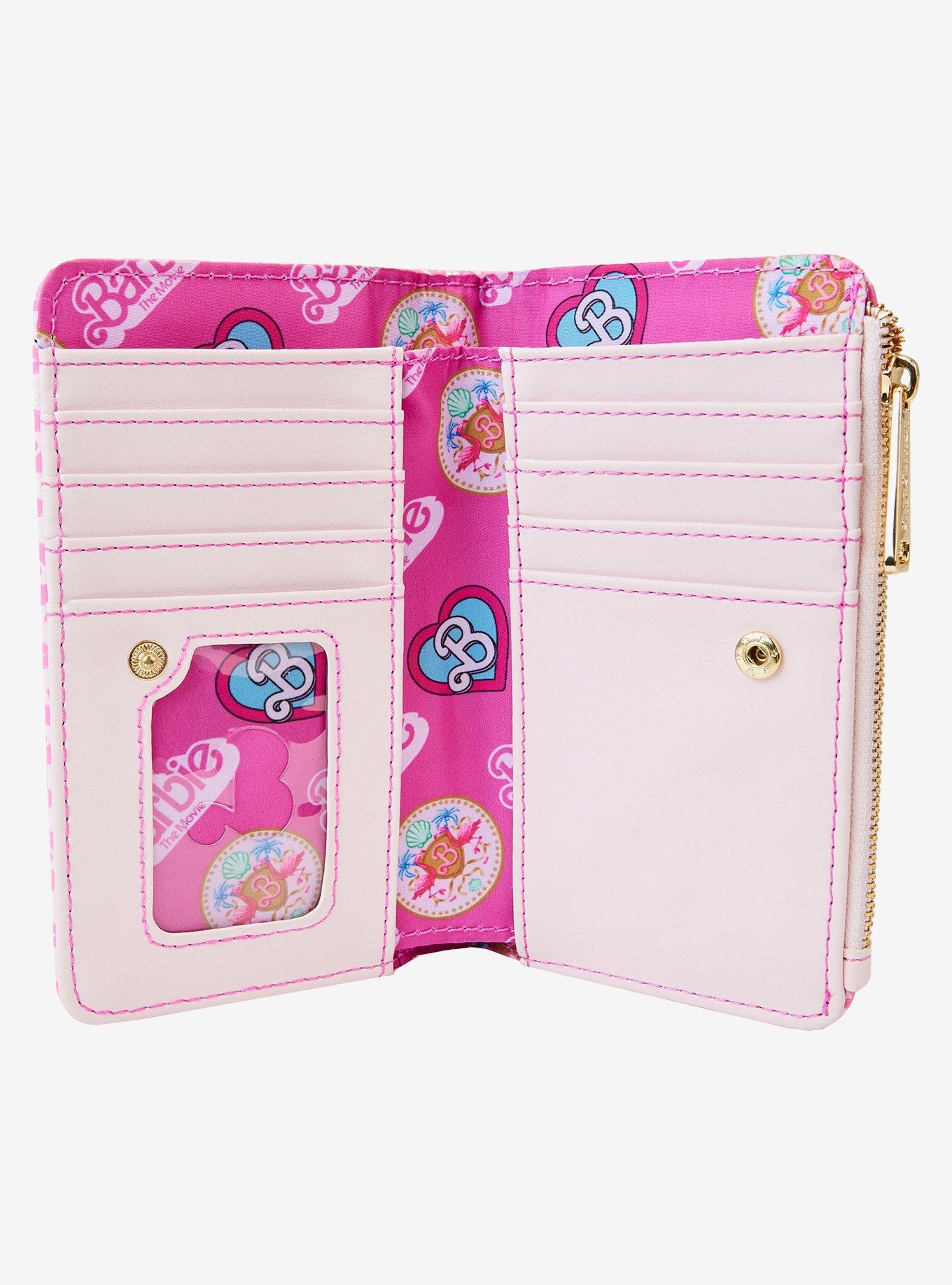 Loungefly Barbie the Movie Logo Wallet, , alternate