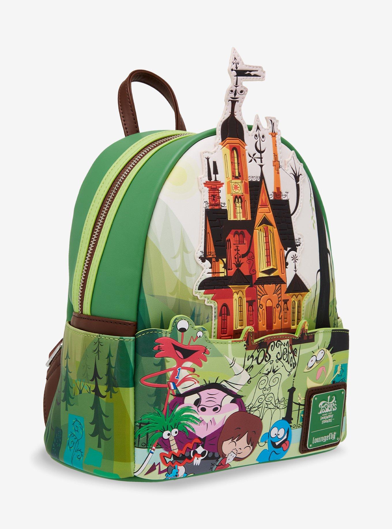 Loungefly Foster's Home for Imaginary Friends House Group Portrait Mini Backpack, , alternate