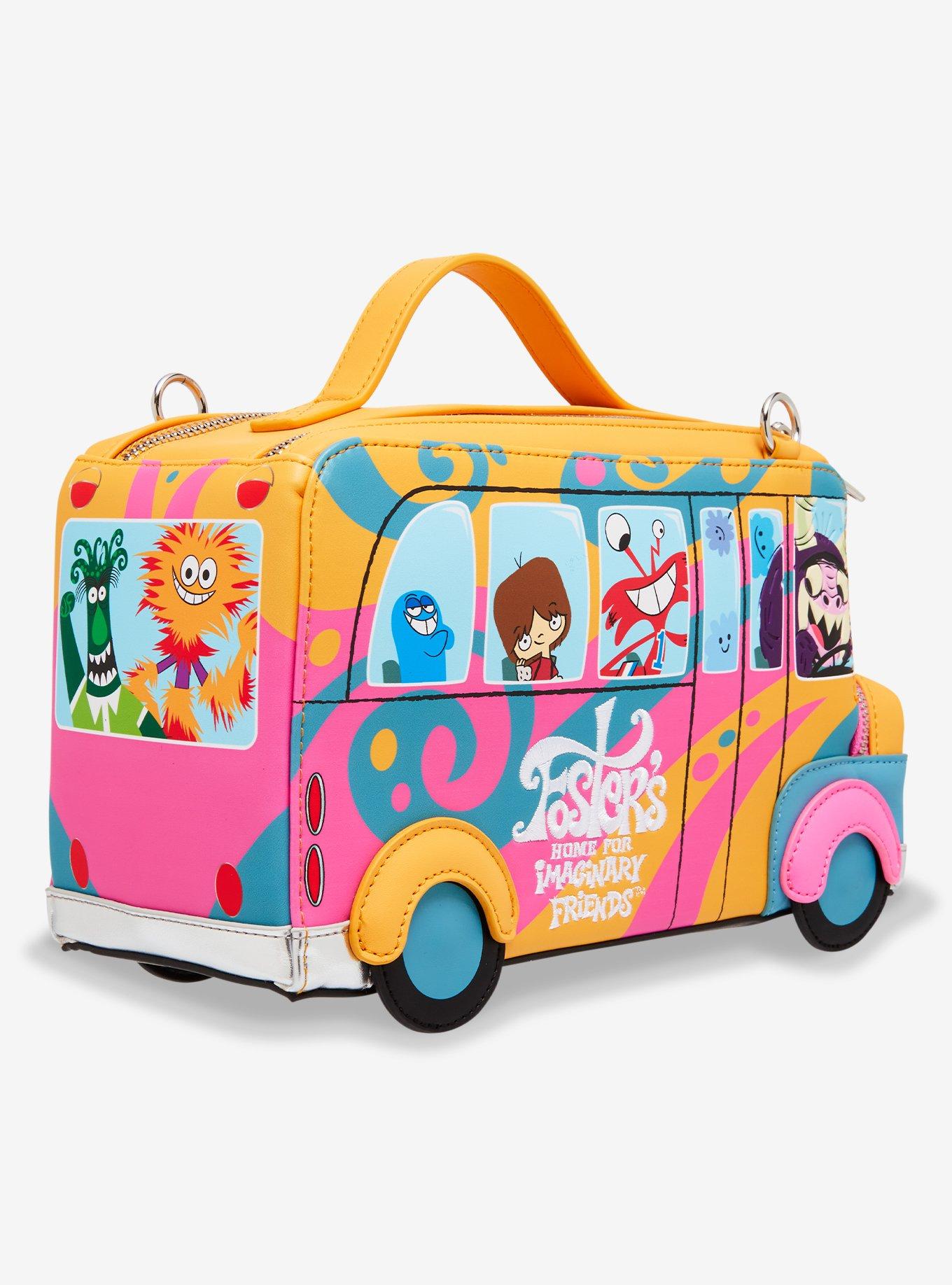 Loungefly Foster's Home for Imaginary Friends Bus Crossbody Bag, , alternate