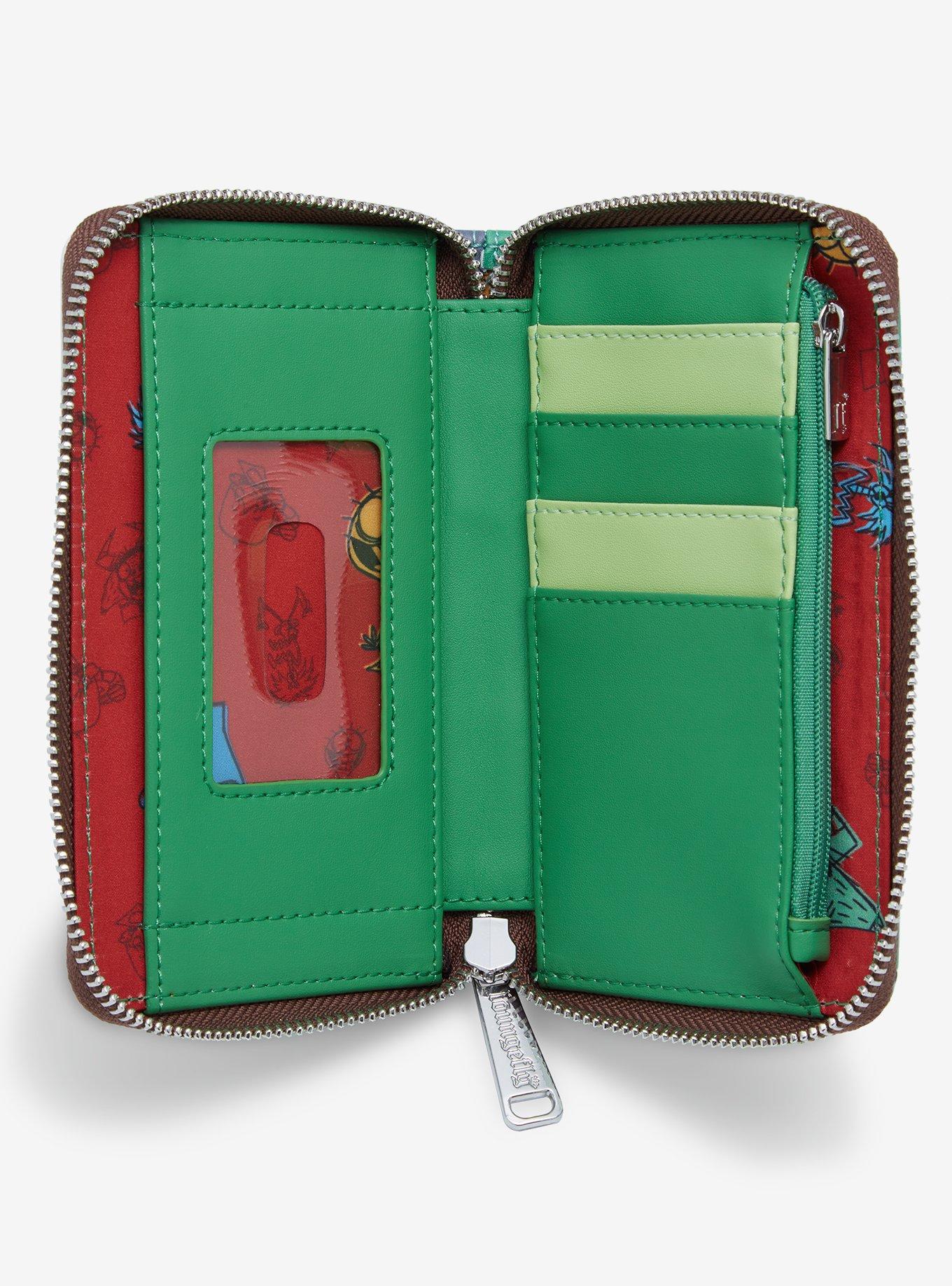 Loungefly Cartoon Network Foster&rsquo;s Home for Imaginary Friends Mac & Bloo Small Zip Wallet, , alternate