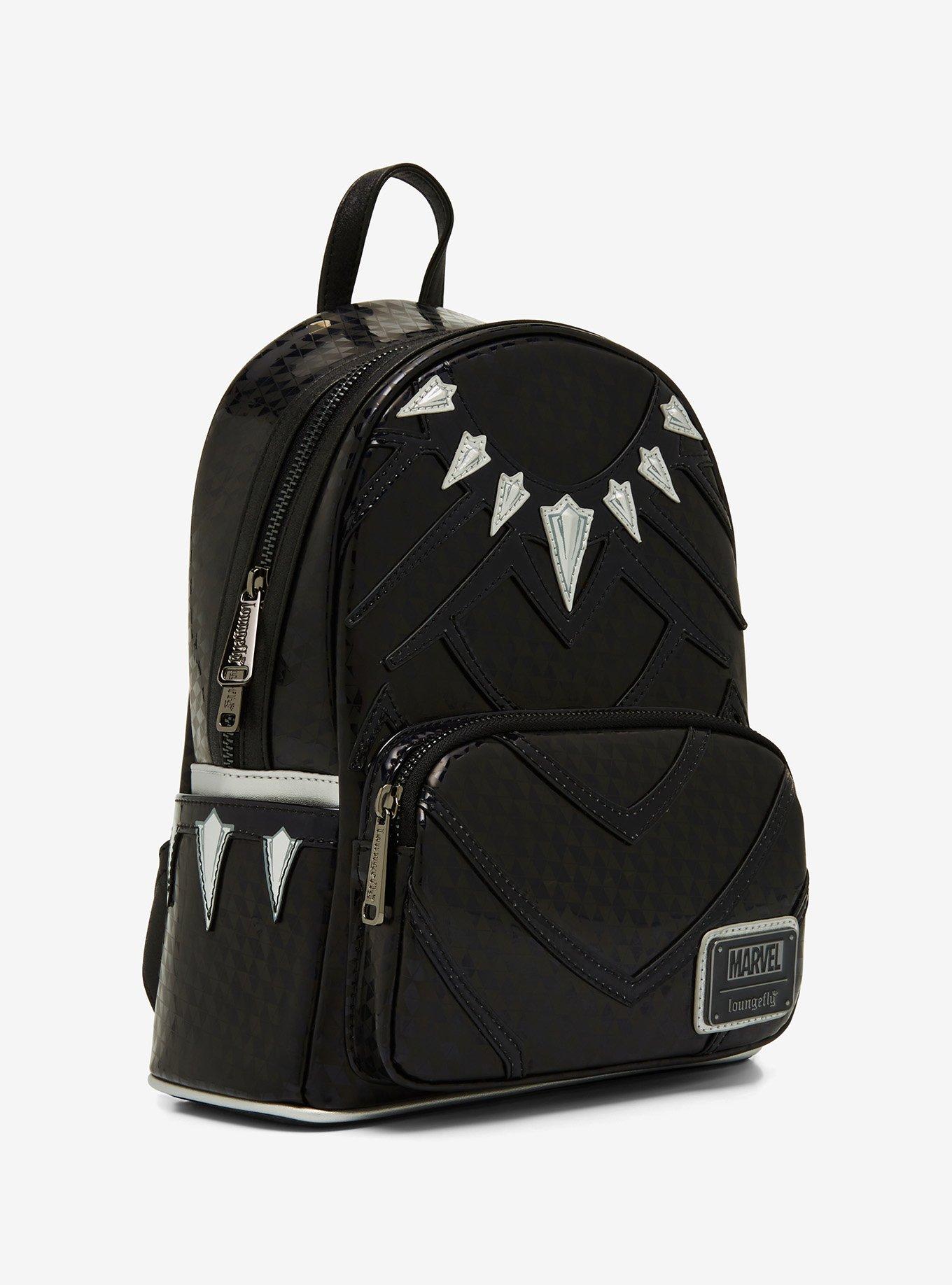 Loungefly Marvel Black Panther Metallic Figural Mini Backpack, , alternate