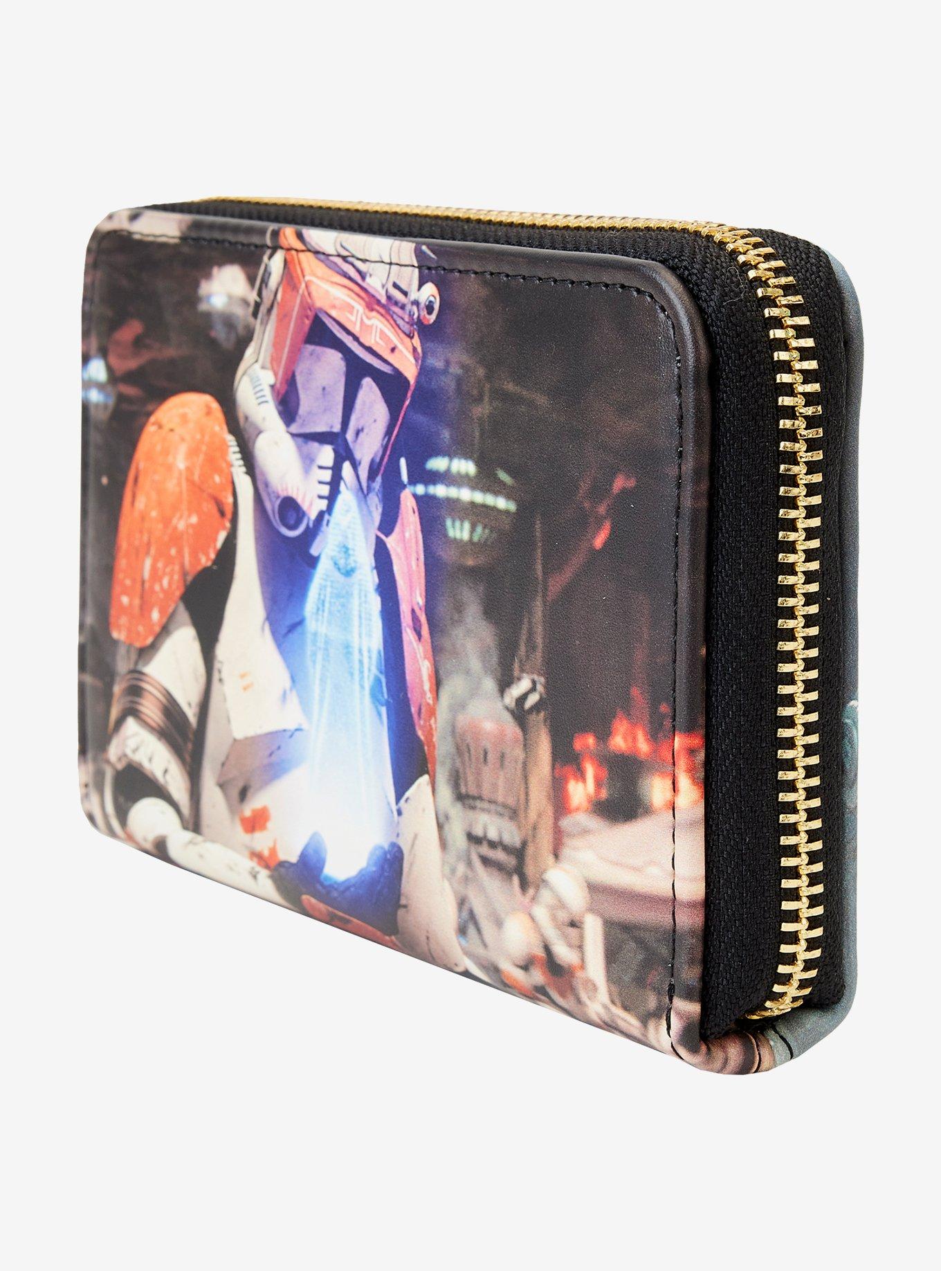 Loungefly Star Wars Revenge of the Sith Scenic Zip Wallet, , alternate