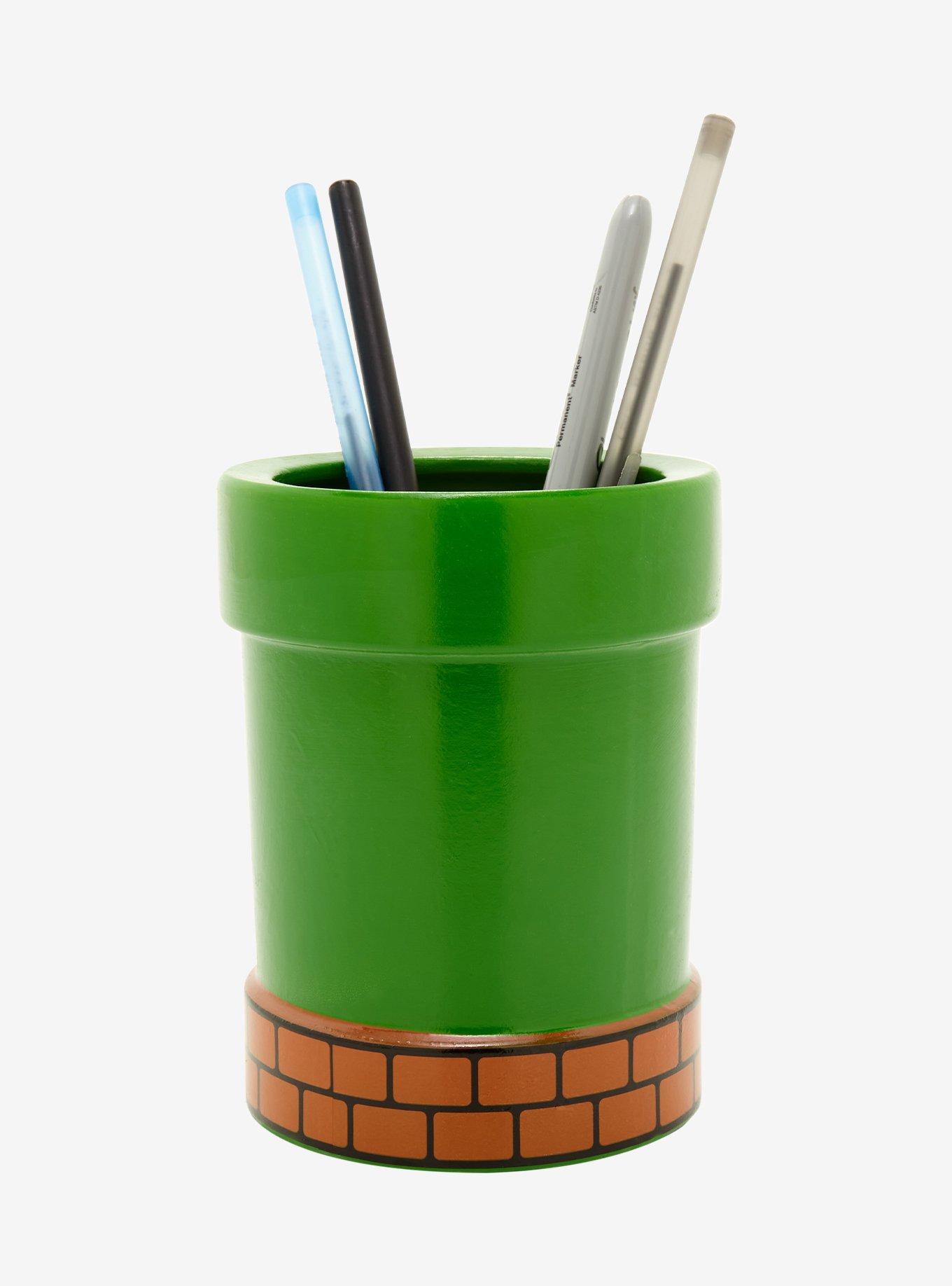 Super Mario Warp Pipe Pen & Plant Pot, , alternate