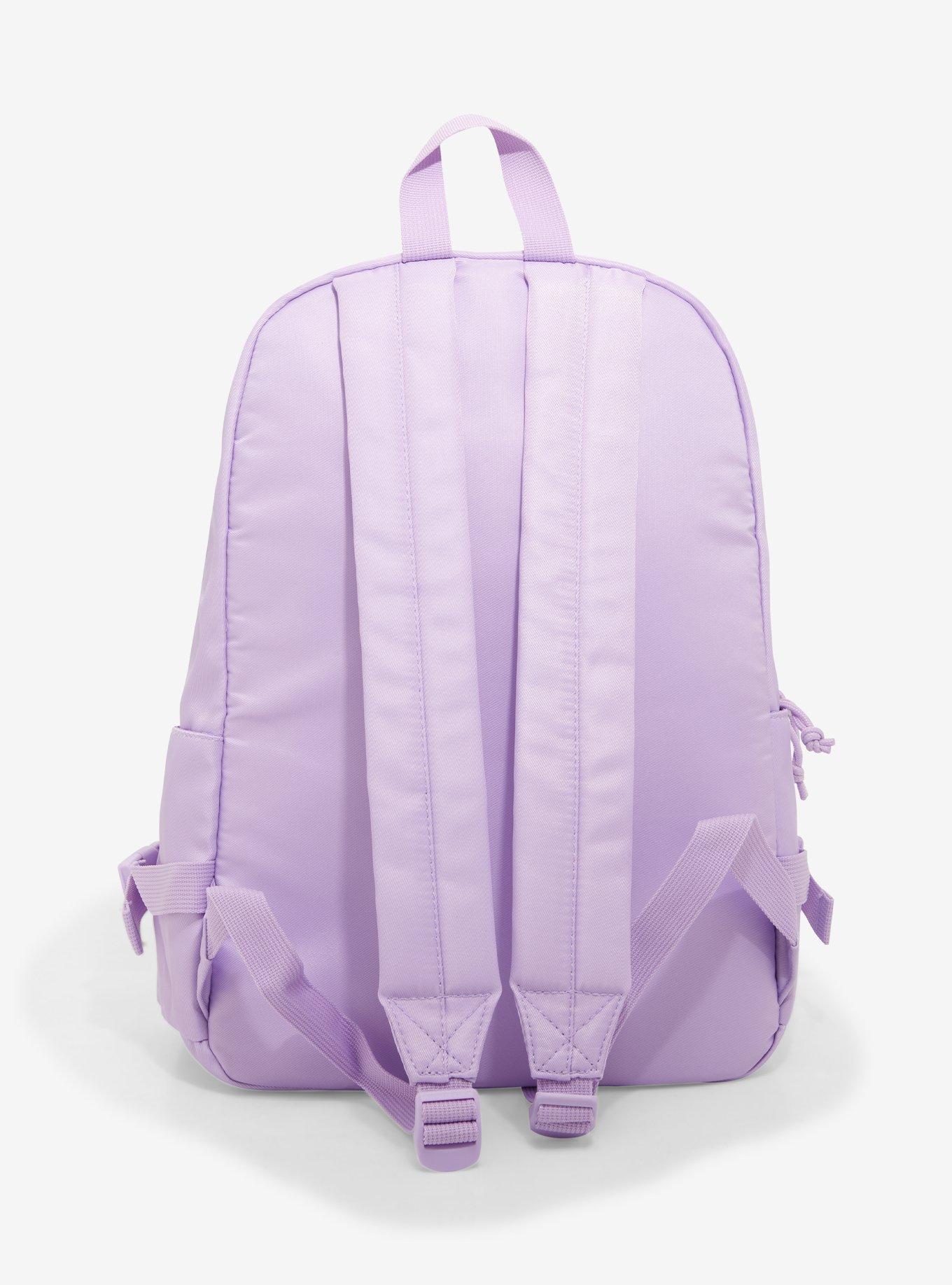 Kuromi Lavender Multi-Pocket Backpack, , alternate