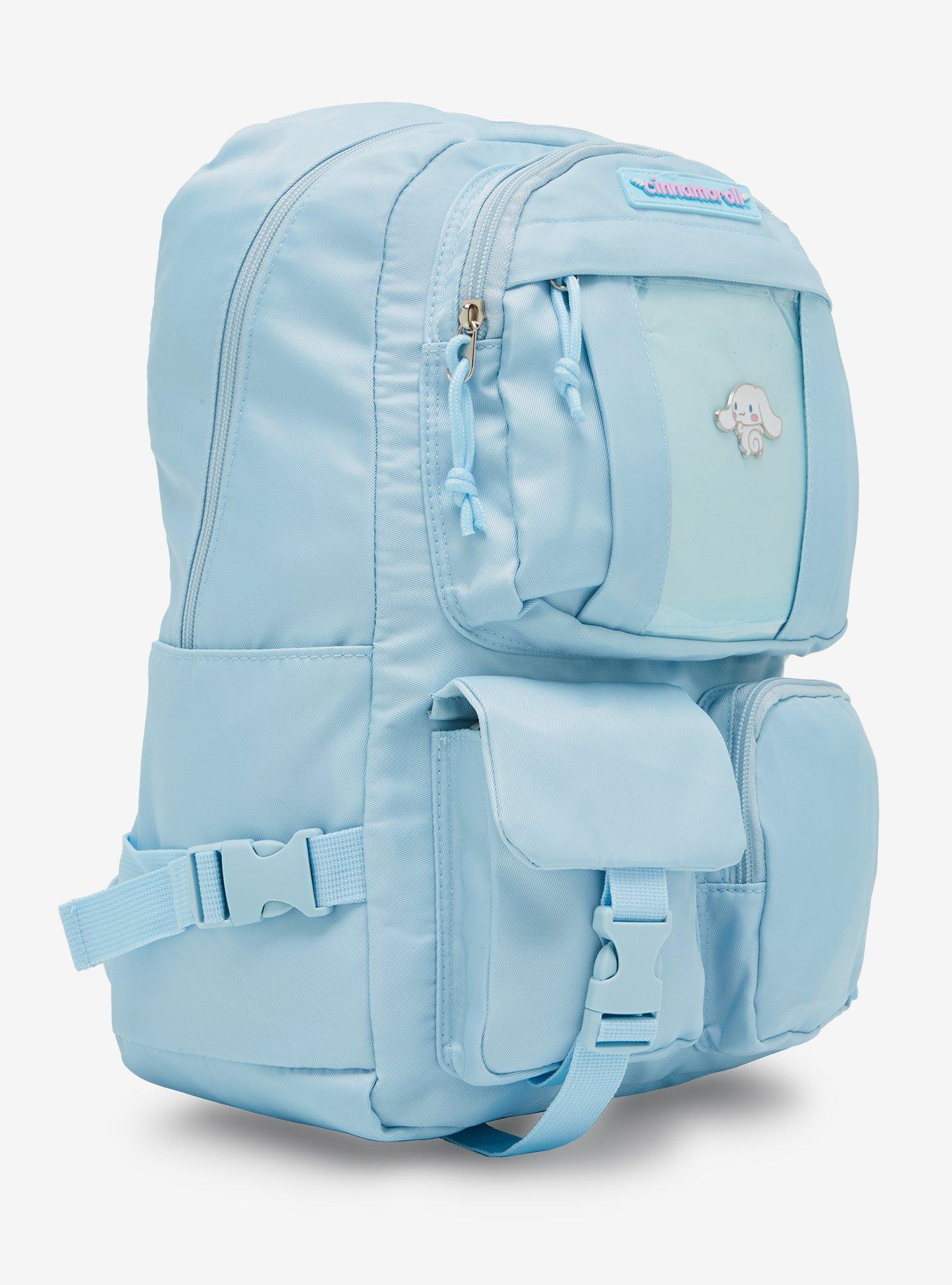 Cinnamoroll Pastel Blue Multi Pocket Backpack, , alternate