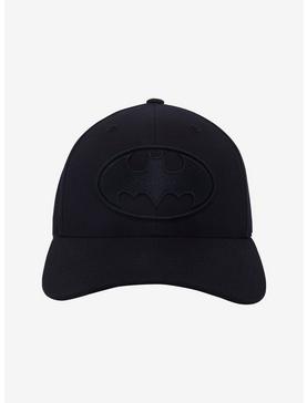 Plus Size DC Comics Batman Black Logo Snapback Hat, , hi-res