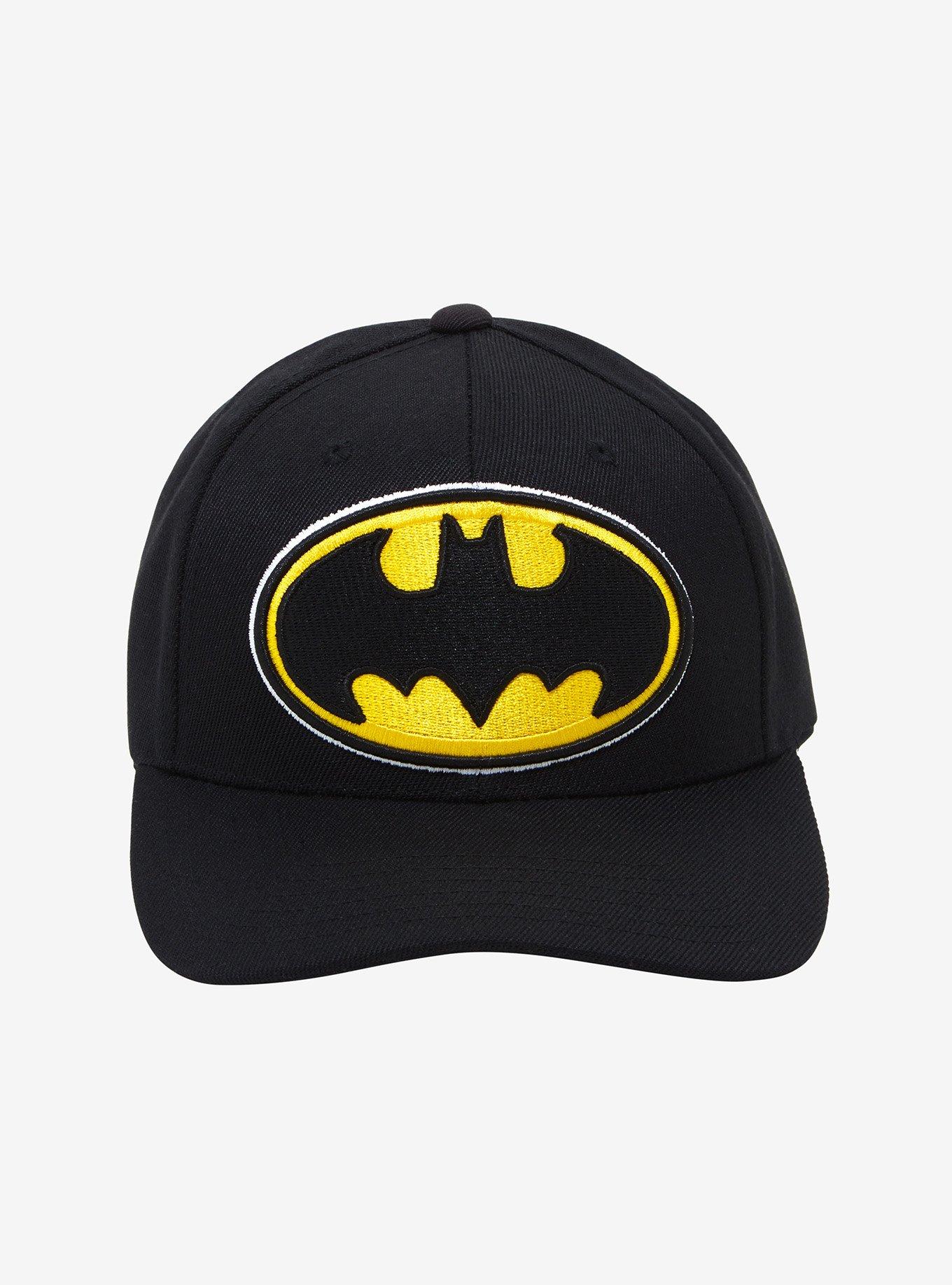 DC Comics Batman Logo Snapback Hat, , alternate