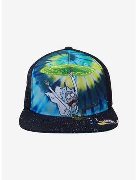 Rick & Morty Tie-Dye Space Snapback Hat, , hi-res
