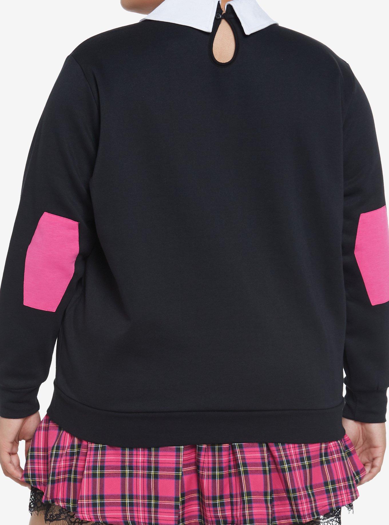 Monster High Squad Collared Girls Sweatshirt Plus Size, MULTI, alternate