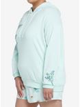 Her Universe Disney The Little Mermaid Embroidered Hoodie Plus Size Her Universe Exclusive, MULTI, alternate