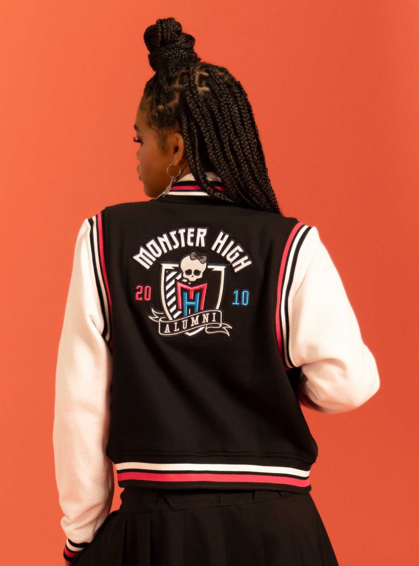 Hot topic hotsell varsity jacket