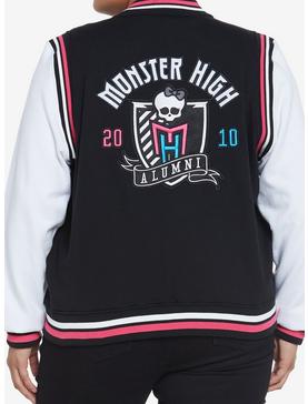 Monster High Alumni Girls Varsity Jacket Plus Size, , hi-res
