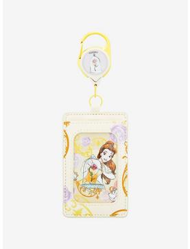 Loungefly Disney Beauty and the Beast Sketch Art Dance Retractable Lanyard - BoxLunch Exclusive, , hi-res