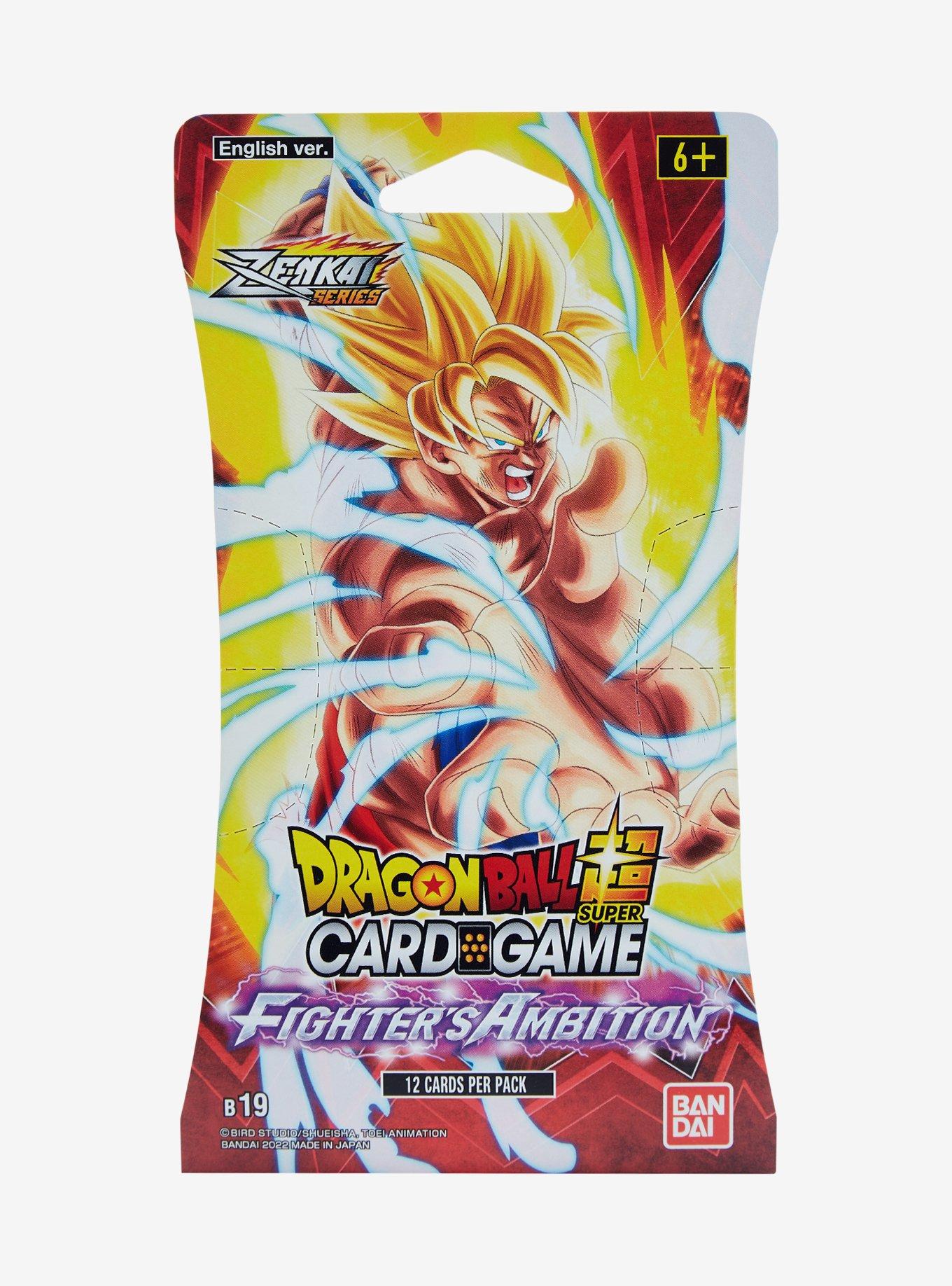 Dragon Ball Super Card Game Zenkai Series Fighter&rsquo;s Ambition Booster Pack, , alternate