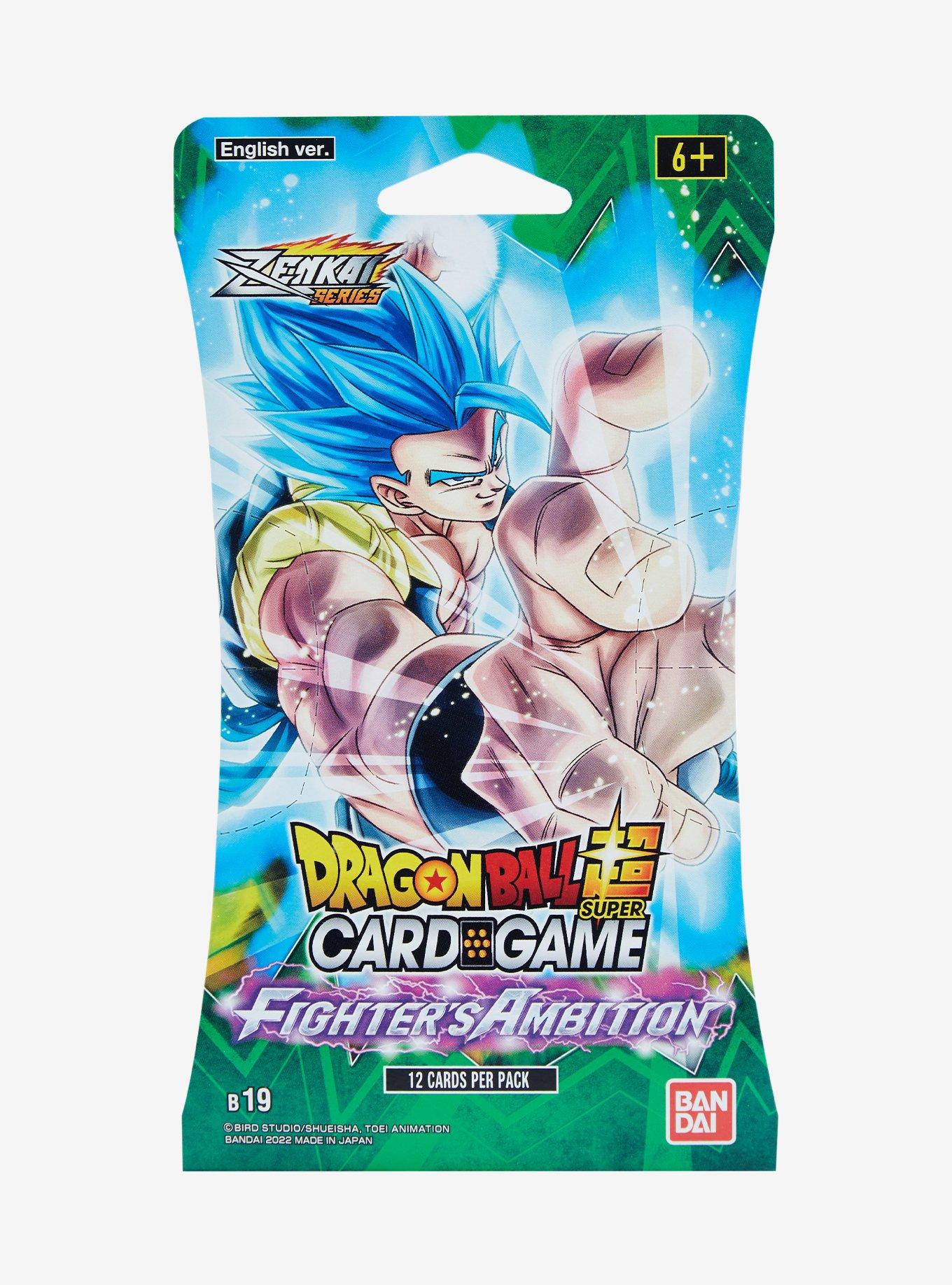 Dragon Ball Super Card Game Zenkai Series Fighter&rsquo;s Ambition Booster Pack, , alternate