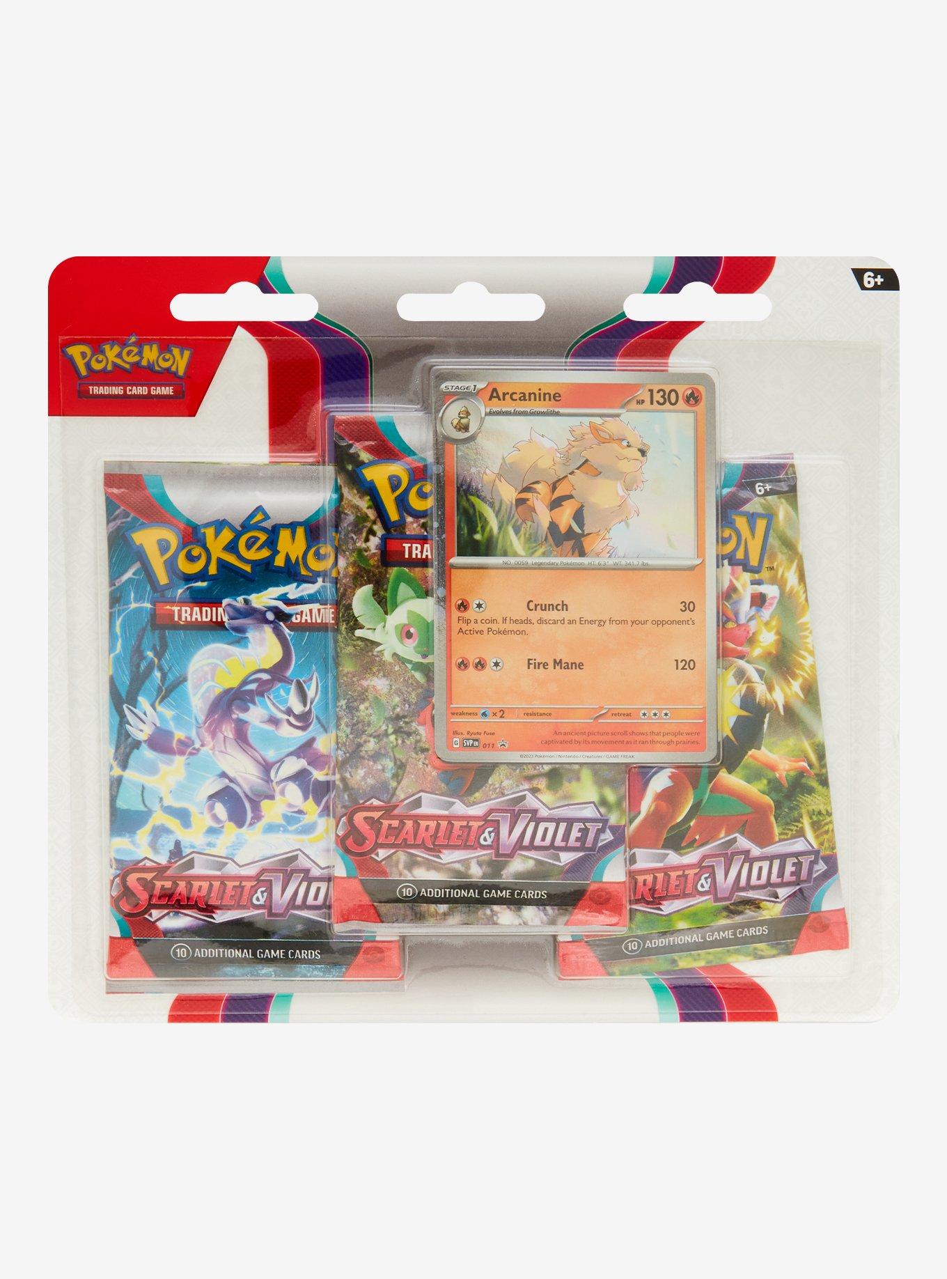 Pok&eacute;mon Trading Card Game Scarlet & Violet Trading Cards 3 Pack, , alternate