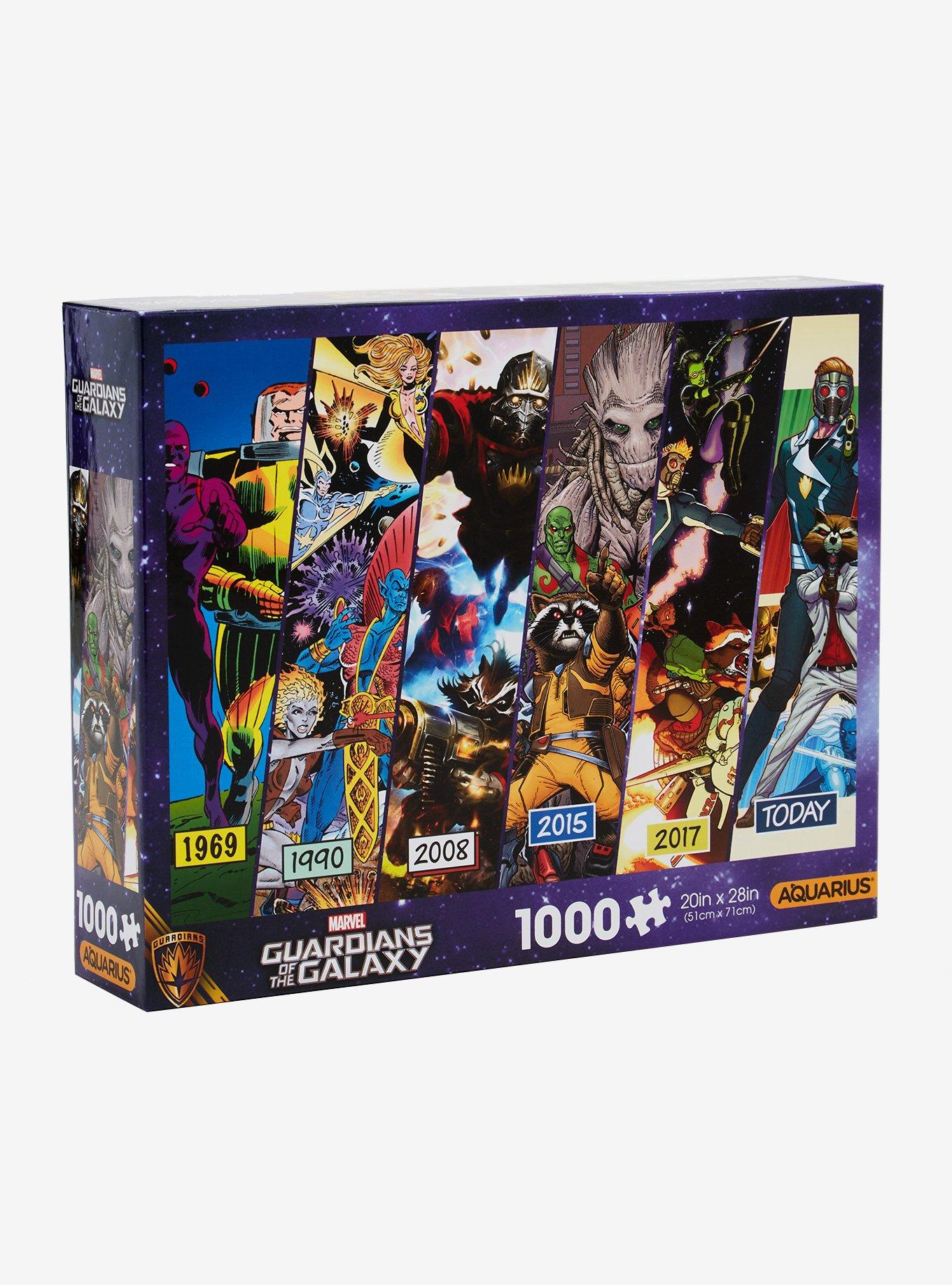 Marvel Guardians of the Galaxy Comic Art 1000-Piece Puzzle