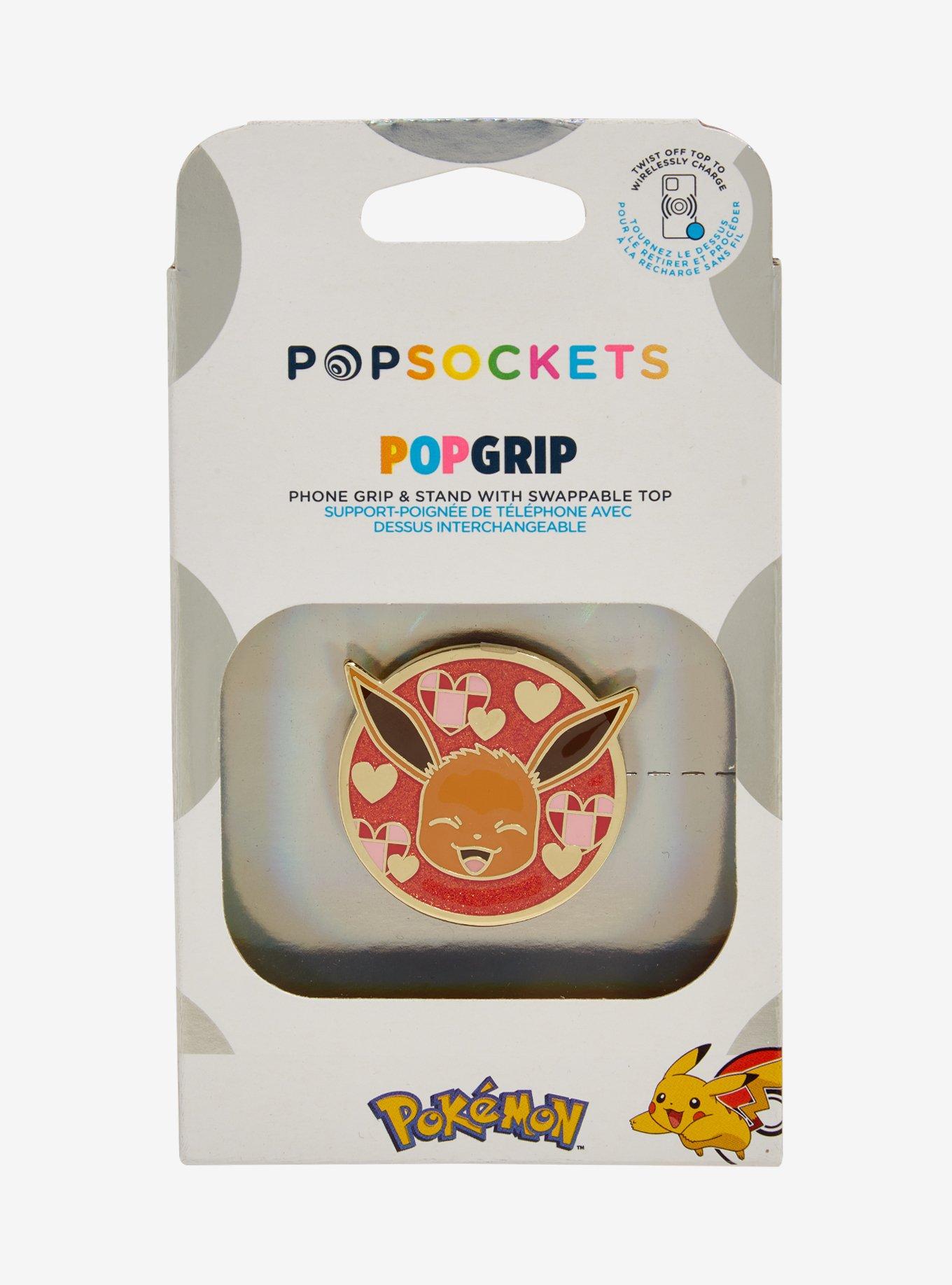 Pokémon Eevee Hearts Enamel Popsocket - BoxLunch Exclusive, , alternate